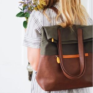 Canopy Verde Greenpoint Convertible Backpack